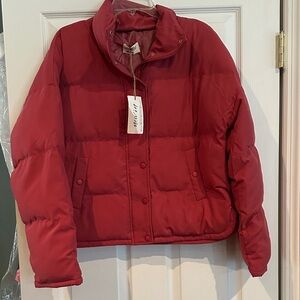 New In brand, Cherry Puffer Jacket